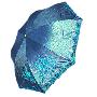 天堂三折晴雨伞(3101E)幻彩玉盘浅03 (超强防晒)