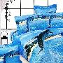豪美家纺 全棉斜纹活性印花四件套 海洋精灵