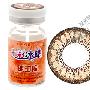 自然美七彩冰睛琥珀棕年抛型隐形眼镜  030112