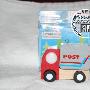 wooden minicar 迷你木制可动小车模型\玩具-008