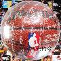 正品斯伯丁篮球/spalding/64-288 NBA彩色运球人原价240