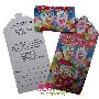 生日用品/生日聚会用品/生日派对用品/礼品魔术小丑邀请卡12个/包