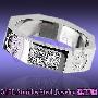 【BEVIL】毕凡 坚毅爱情-宽版 316L钢戒 钛钢戒指 钢指环 钢戒指
