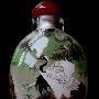 精美内画水晶鼻烟壶~~松鹤延年~梅鹤同春图