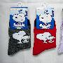 圣诞特价／正品史努比/SNOOPY童袜2-4岁/棉袜／厚棉袜