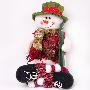 Merry Xmas绒线布艺糖葫芦腿圣诞雪人☆圣诞礼品圣诞礼物