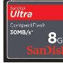 8G Sandisk Ultra 8GB CF卡 30MB/S 200X 高速 正品