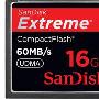 16G SanDisk Extreme 16GB CF卡 60MB/S 400X UDMA 正品