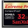 32G SanDisk Extreme Pro 32GB CF卡 极速 90MB/S 600X