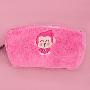 Kapo猴正版正品粉色卡宝猴矩形毛绒笔袋化妆包包|汉祥礼品