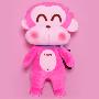 Kapo猴12寸超可爱粉色短绒卡宝猴30CM高☆七折特价|汉祥礼品