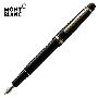 Montblanc/万宝龙大班145肖邦黑色金夹墨水笔/钢笔 CD礼品套装