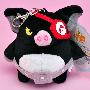 HeyHeyPig黑白猪正版10CM黑猪钥匙包包挂件☆八折特价|汉祥礼品