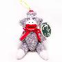 Bearington毛线关节大嘴猴包包挂件|汉祥礼品