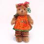 Bearington万圣节南瓜服饰泰迪熊 |汉祥礼品