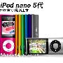 苹果iPod nano 8G 5代 银色（摄像/FM收音/录音/内置扬声器）