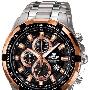 包邮！CASIO 卡西欧 急速F1三眼计时瑰金男表 EF-539D-1A5
