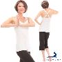 皮尔瑜伽服 2010春夏款瑜珈服健身服套装01214D白+01701D黑附胸垫