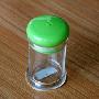 两件9折 日本直送 100毫升密封粉末调味瓶 绿色盖透明瓶