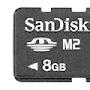 SanDisk Memory Stick Micro M2(8GB)存储卡~