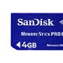 SanDisk  Memory Stick Pro Duo(4GB)记忆棒~