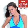 【国际名牌】LITTLE KISS 莎拉的夏双色时尚妩媚女式连体泳衣