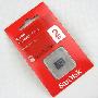 Sandisk晟碟 行货 TF卡 MicroSD 2G 2GB 存储卡 全国联保ASA5