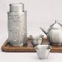 泰国锡器 茶具五件套(木盘) TP+TPCM1