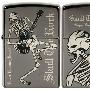 ZIPPO 打火机 两面加工骷髅战士2BN-SKR2