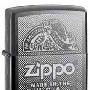 ZIPPO 打火机 新款黑冰与鹰同在 21220