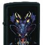 正品促销送火石 ZIPPO 打火机 黑色龙王 21206