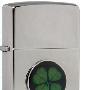 ZIPPO 打火机 真实四叶草标本 24667
