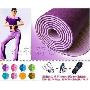 杰朴森瑜伽垫◆顶级环保材质TPE紫红色瑜珈垫四件套