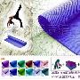 杰朴森瑜珈垫◆杰朴森6mm紫罗兰瑜伽垫＋瑜珈砖＋伸展带