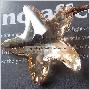 精品 水晶㊣STRASS40mm金幻超大海星 赠盒