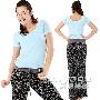 气质套装2010远阳瑜伽服健身瑜珈服S1490Y-11+P180Y-335-5送胸垫