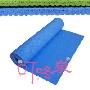 瑜珈垫 远阳加厚7MM深蓝色纯色PVC环保防滑瑜伽垫3件套送背包毛扣