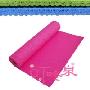瑜珈垫 远阳加厚7MM桃红色纯色PVC环保防滑瑜伽垫3件套送背包毛扣