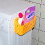 日本进口 强力吸盘 洗涤间杂物篮  吸附洗衣机侧面 黄色