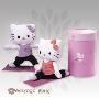 easyoga赛斯柏全球限量版Hello Kitty瑜伽玩偶(可做各种动作)