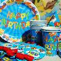 儿童生日派对(Birthday party)用品豪华大礼包－交通工具系列（8人装）-dd0001