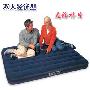北京发货独立气柱充气垫 INTEX双人波浪条纹经济型充气床垫68758