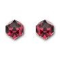 施华洛世奇水晶Swarovski（专柜正品）穿孔耳环-红玫瑰1014353