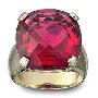 施华洛世奇水晶Swarovski（专柜正品）戒指-玫瑰红宝石1014335(14-15#)
