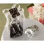 韩国momo-韩版创意婚庆礼品 钻石戒指钥匙扣 白色