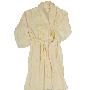 欣谊家-纯棉加厚毛巾布黄色浴衣(XL)