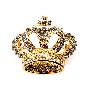 韩国MISS-镶钻胸针韩国流行前线甜美情怀超人气热卖款-皇冠Crown-LQ