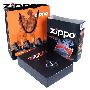 ZIPPO打火机配套礼品木质礼盒 含金属烟灰缸和原装火石