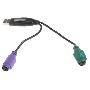 力特（Z-TEK）USB 转PS/2（普通接扫描仪）ZK-U16