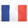 台式法国国旗21*14cm